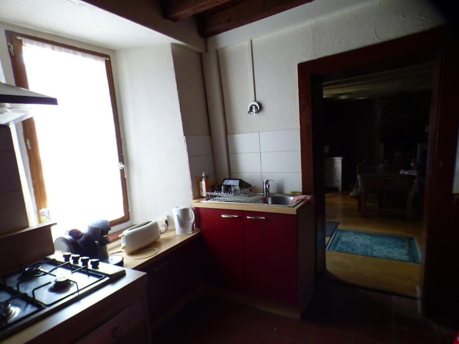 Maison Familiale Pour 8 Saint-Aventin Esterno foto